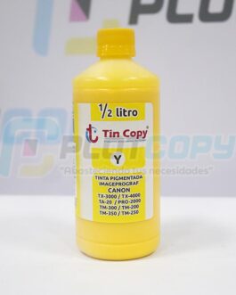 Tinta pigmentada Medio Litro Yellow